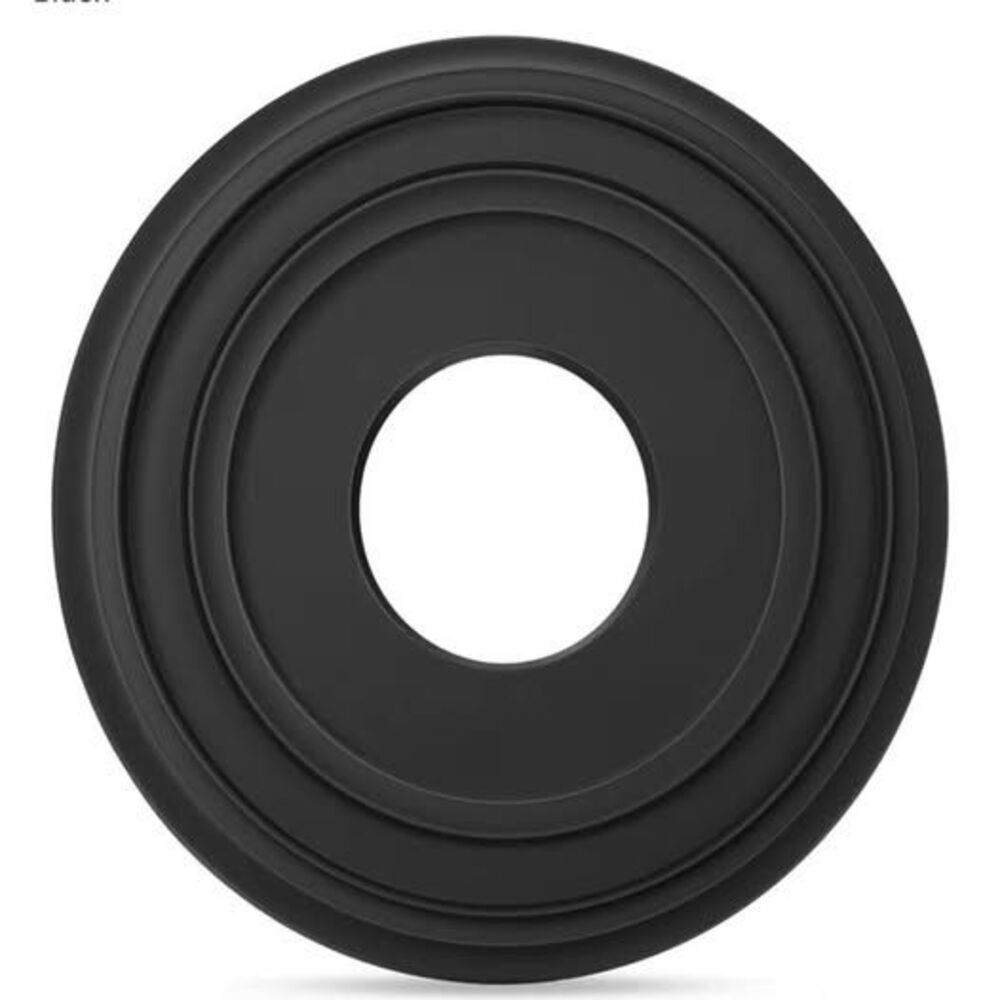 Black Ceiling Medallion for Ceiling Fan or Light Fixture